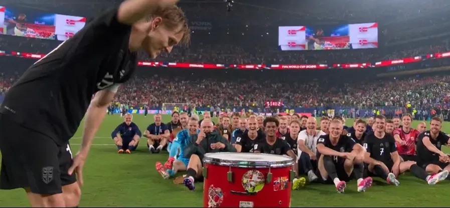 Os festejos da Noruega